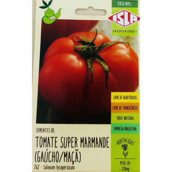 SEMENTE TOMATE SUPER MARMANTE  250MG