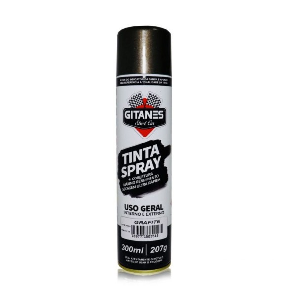 TINTA SPRAY GRAFITE GITANES 300 ML