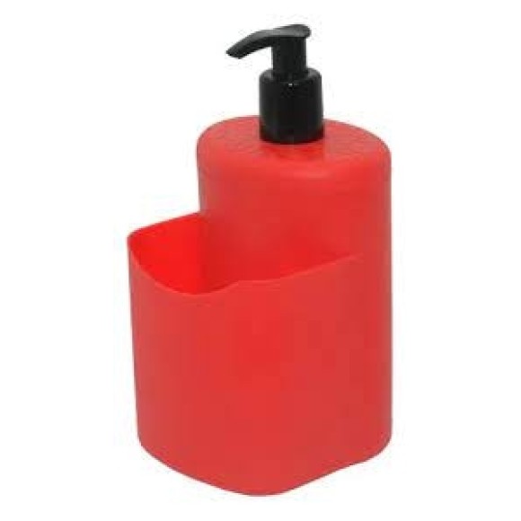 DISPENSER P/ DETERGENTE   VERMELHO CVL 500ML.