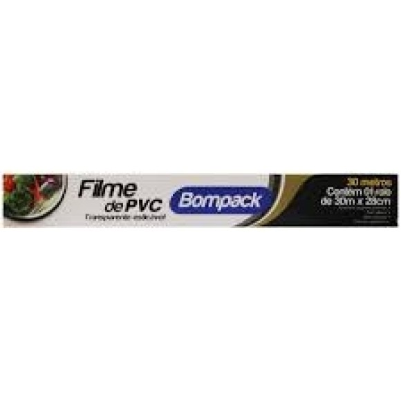 FILME PVC BOMPACK 30M X 28CM