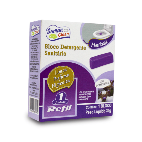 REFIL BLOCO SANITARIO HERBAL UNID. 35G.